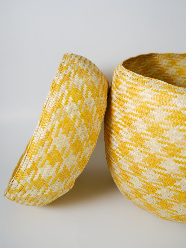 Panier de rangement "Amarillo" / Cache-pot